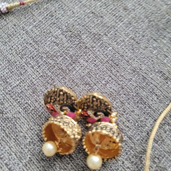 Indian bridal jewelry set - Picture 11 of 11